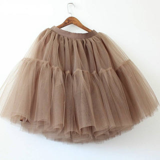 Tiered Tulle Tutu Mini Skirt - Boutique Bella BellaSkirt