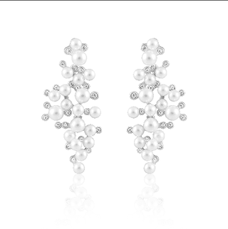 Tiffany Pearl Statement Earring - Boutique Bella BellaEarrings