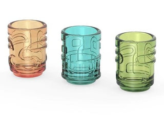 Tiki Trio Shot Glasses - Boutique Bella BellaShotglass