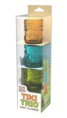Tiki Trio Shot Glasses - Boutique Bella BellaShotglass