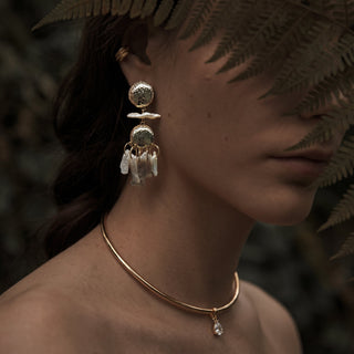 Tillie Pearl Statement Earrings - Boutique Bella Bella
