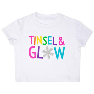 Tinsel & Glow Boxy Tee - Boutique Bella Bellachristmas shirt