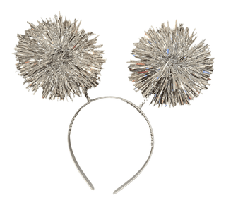 Tinsel Pompom Headbands  - Boutique Bella Bellaheadband