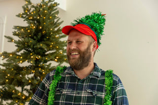 Tinsel Tree Visor Hat - Boutique Bella BellaQuirky Hat