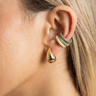 Tinsley CZ Ear Cuff - Boutique Bella BellaEarring