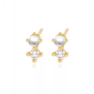Tiny Pearl Studs