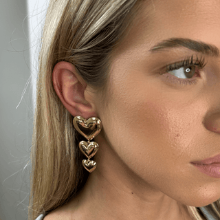 Tori Heart Drop Earring - Boutique Bella BellaEarring