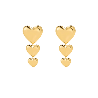 Tori Heart Drop Earring - Boutique Bella BellaEarring
