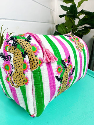Travel Cosmetic Toiletry Bag Jaguars - Boutique Bella BellaToiletry Bag