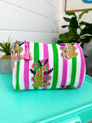 Travel Cosmetic Toiletry Bag Jaguars - Boutique Bella BellaToiletry Bag