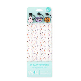 TRICK OR TREAT Straw Toppers - Boutique Bella BellaStraw Topper