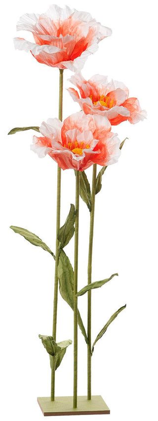 Triple Paper Flower Stand - Boutique Bella BellaArtificial Flowers