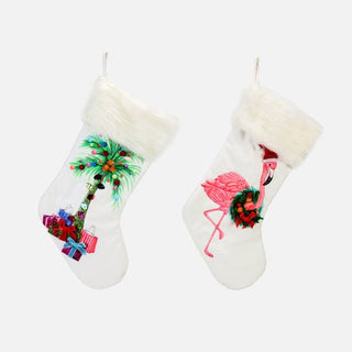 Tropical Christmas Stocking - Boutique Bella BellaChristmas