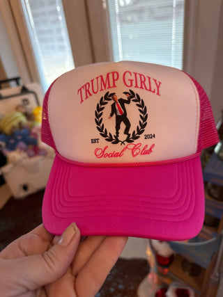 Trump Girl Social Club Pink Hat - Boutique Bella BellaHat