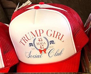 Trump Girl Social Club Red Hat - Boutique Bella BellaHat