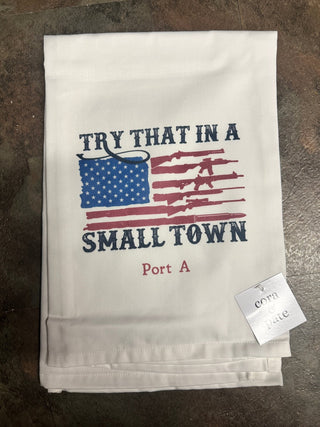 Try That Tea Towel - Boutique Bella BellaTea Towel