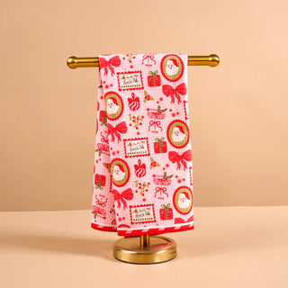 Mistletoe Magic Waffle Tea Towel