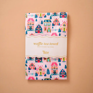 Sugarplum Lane Waffle Tea Towel