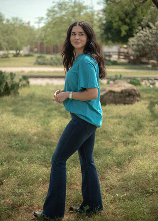 Turquoise Blue T-Shirt - Boutique Bella BellaT-Shirt