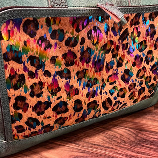 Turquoise & Cheetah Laptop Bag - Boutique Bella BellaLaptop Case