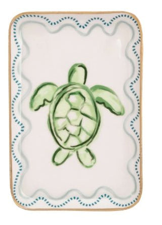 Turtle Enamel Tray - Boutique Bella Bellatray