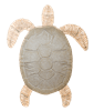Turtle with Natural Woven Details Wall Decor - Boutique Bella Bellawall art