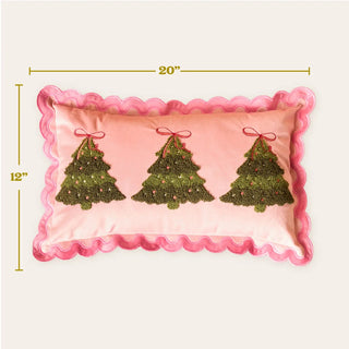 Twinkling Trees Throw Pillow - Boutique Bella BellaChristmas Pillow