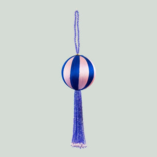 Twirl & Twinkle Tail Ball Ornament 4" - Assorted Park Hill Collection - Boutique Bella BellaChristmas