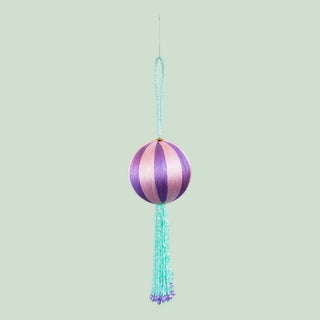 Twirl & Twinkle Tail Ball Ornament 4" - Assorted Park Hill Collection - Boutique Bella BellaChristmas