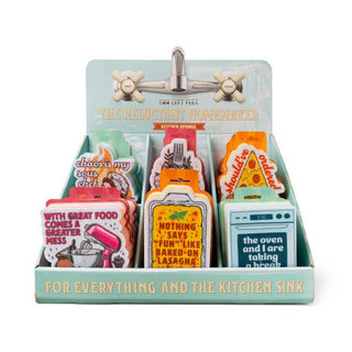 Two Left Feet The Reluctant Homemaker Kitchen Sponge - Boutique Bella BellaKitchen Sponge