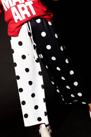 Two Sides Half & Half Cropped Pants (w/ Pockets) - Boutique Bella BellaPants