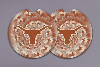TX Tie Dye Car Coaster - Boutique Bella BellaCar Coasters