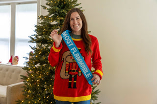 Ugly Sweater Award Sashes - Boutique Bella Bellasash set