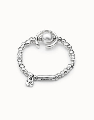 Una Vuelta Mas, Oh Oh Oh - Bracelet with white pearl - Boutique Bella BellaUno de 50 - Bracelet