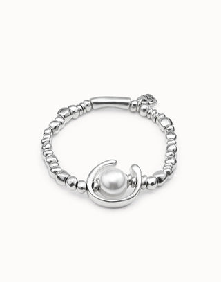Una Vuelta Mas, Oh Oh Oh - Bracelet with white pearl - Boutique Bella BellaUno de 50 - Bracelet