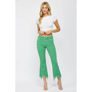 Under The Sea Fringe Jeans - Boutique Bella Bellajeans