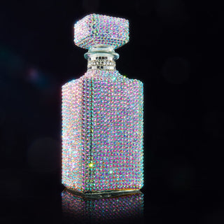 Unique Diamond Rhinestone Decanter 730 Ml Luxurious Whiskey Tequila Wine Decanter Dazzling All Over - Boutique Bella Bella