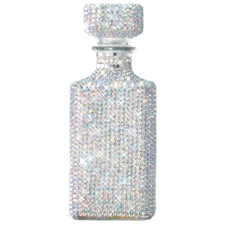 Unique Diamond Rhinestone Decanter 730 Ml Luxurious Whiskey Tequila Wine Decanter Dazzling All Over - Boutique Bella Bella