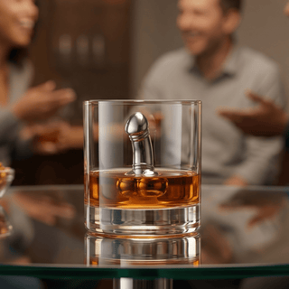 Unique Whiskey Wine Chiller Funny Liquor Ice Chilling Suction Cup Beverage Cooler Peni Shaped Gag Gi - Boutique Bella Bella