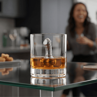 Unique Whiskey Wine Chiller Funny Liquor Ice Chilling Suction Cup Beverage Cooler Peni Shaped Gag Gi - Boutique Bella Bella
