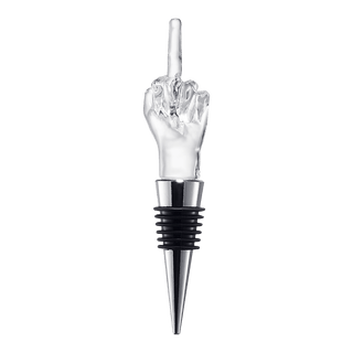 Unique Wine Bottle Stopper Funny Wine Cork Beverage Bottle Sealer Middle Finger Shaped Gag Gift For - Boutique Bella Bella