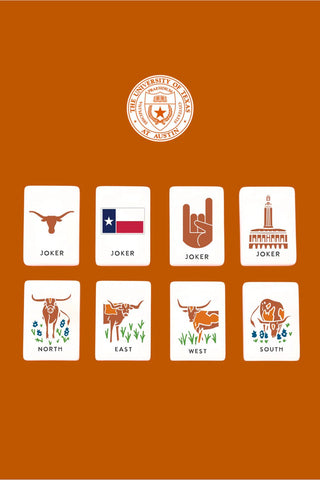University of Texas® Mahjong Tiles - Boutique Bella Bellamahjong Tiles