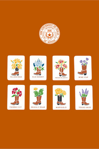 University of Texas® Mahjong Tiles - Boutique Bella Bellamahjong Tiles