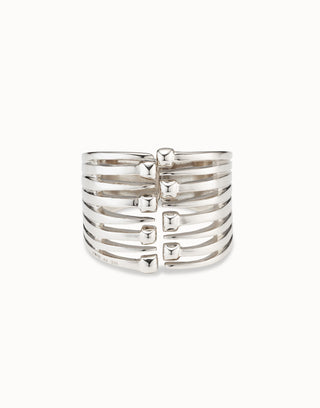 Uno de 50 Bangle bracelet with multiple nail heads - Boutique Bella Bellacuff bracelet