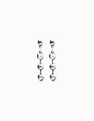 Uno De 50 Bead drop earrings Silver - Boutique Bella BellaUno de 50 - Earrings