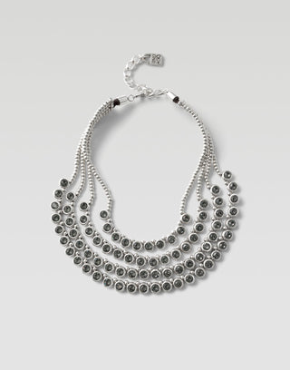 Uno De 50 Limited Edition Raindrop Necklace - Boutique Bella BellaNeckalce