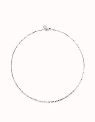 Uno De 50 Short link chain charm necklace Silver - Boutique Bella BellaUno de 50 - Necklace