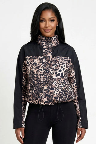 Untamed Glam Track Jacket - Boutique Bella BellaJacket