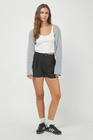 Uptown Tailored Shorts - Boutique Bella BellaShorts