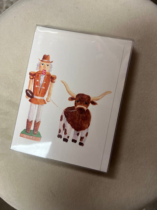UT Austin Nutcracker Greeting Cards - Boutique Bella Bellagreeting Card